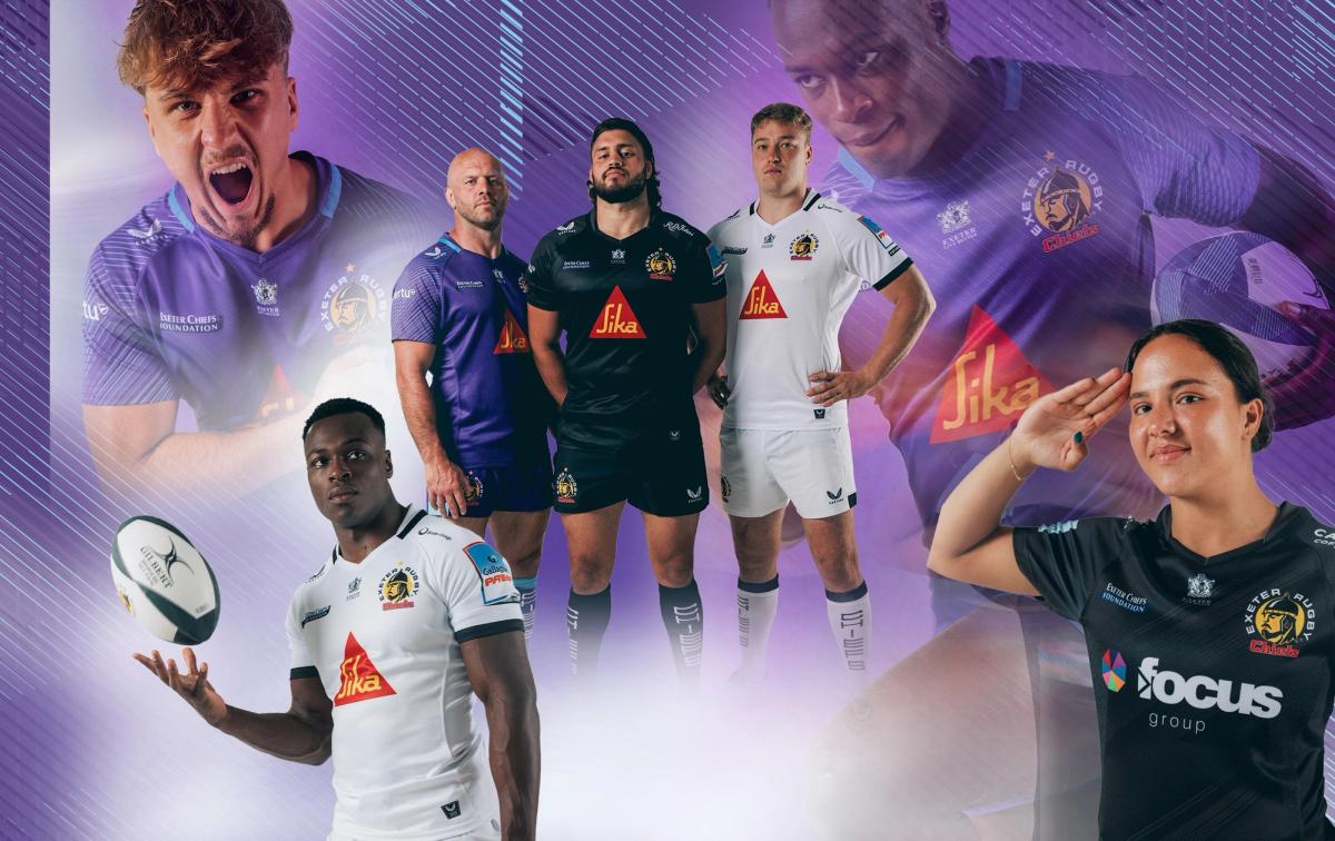Chiefs launch new 2025/26 matchday kit | Exeter Chiefs | Exeter Chiefs