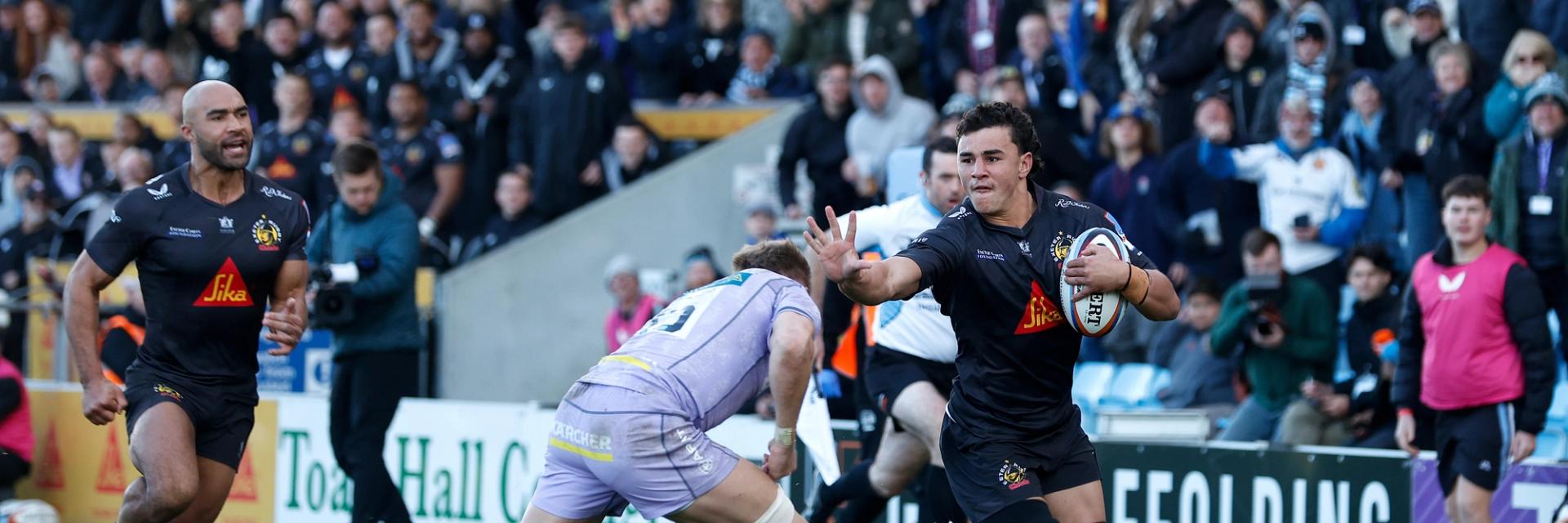 Chiefs player with text describing season ticket price