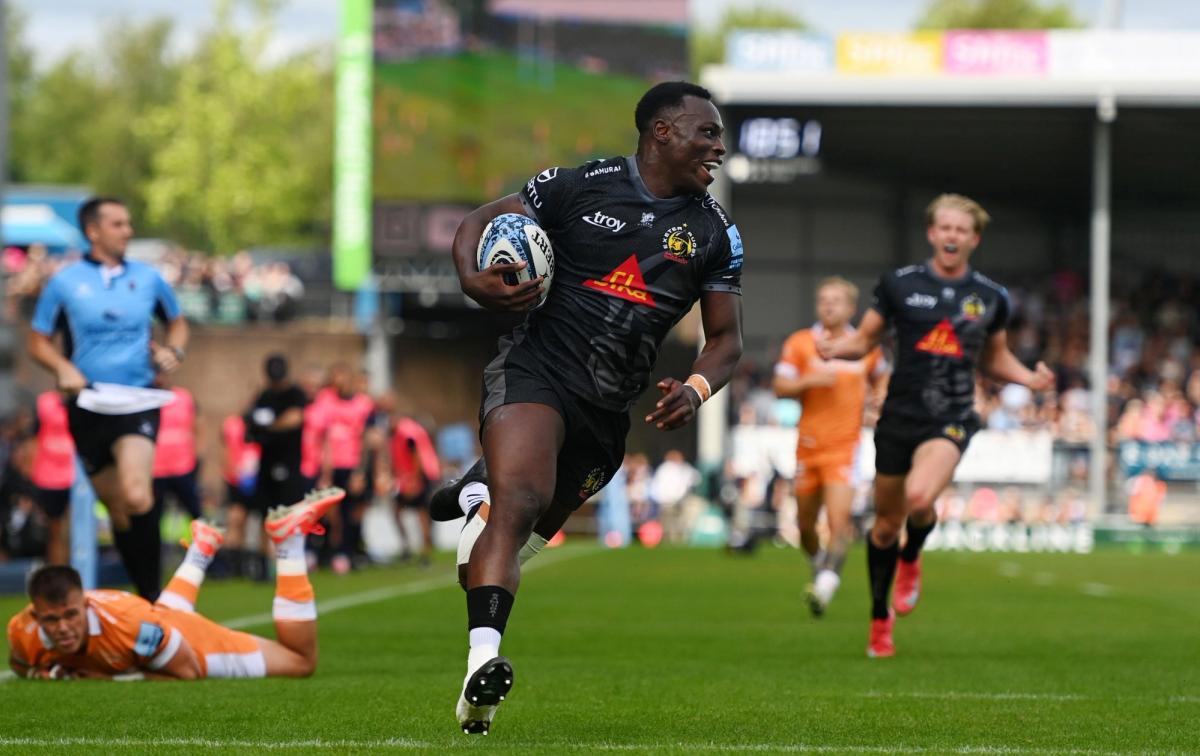Extetr Paul Brown-Bampoe Extends Chiefs Contract | Exeter Chiefs | Exeter Chiefs