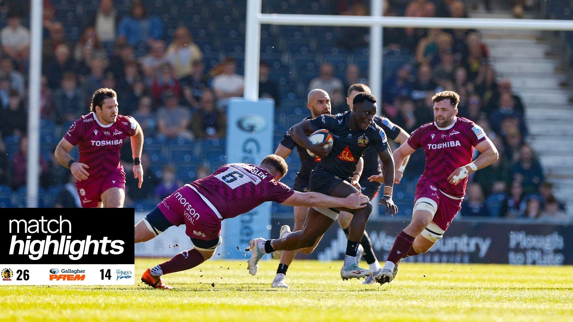 Match highlights | Exeter Chiefs v Sale Sharks, PREM R11 | Exeter ...