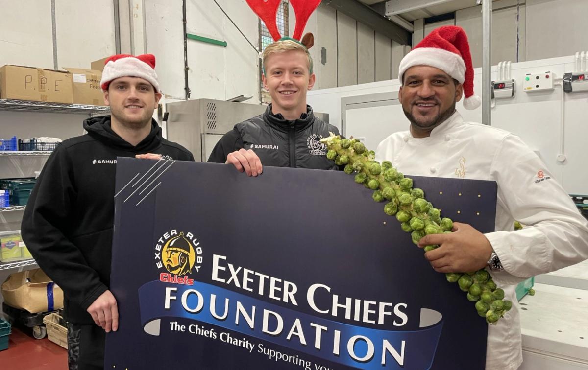 Feeding the Community at Christmas | Exeter Chiefs | Exeter Chiefs