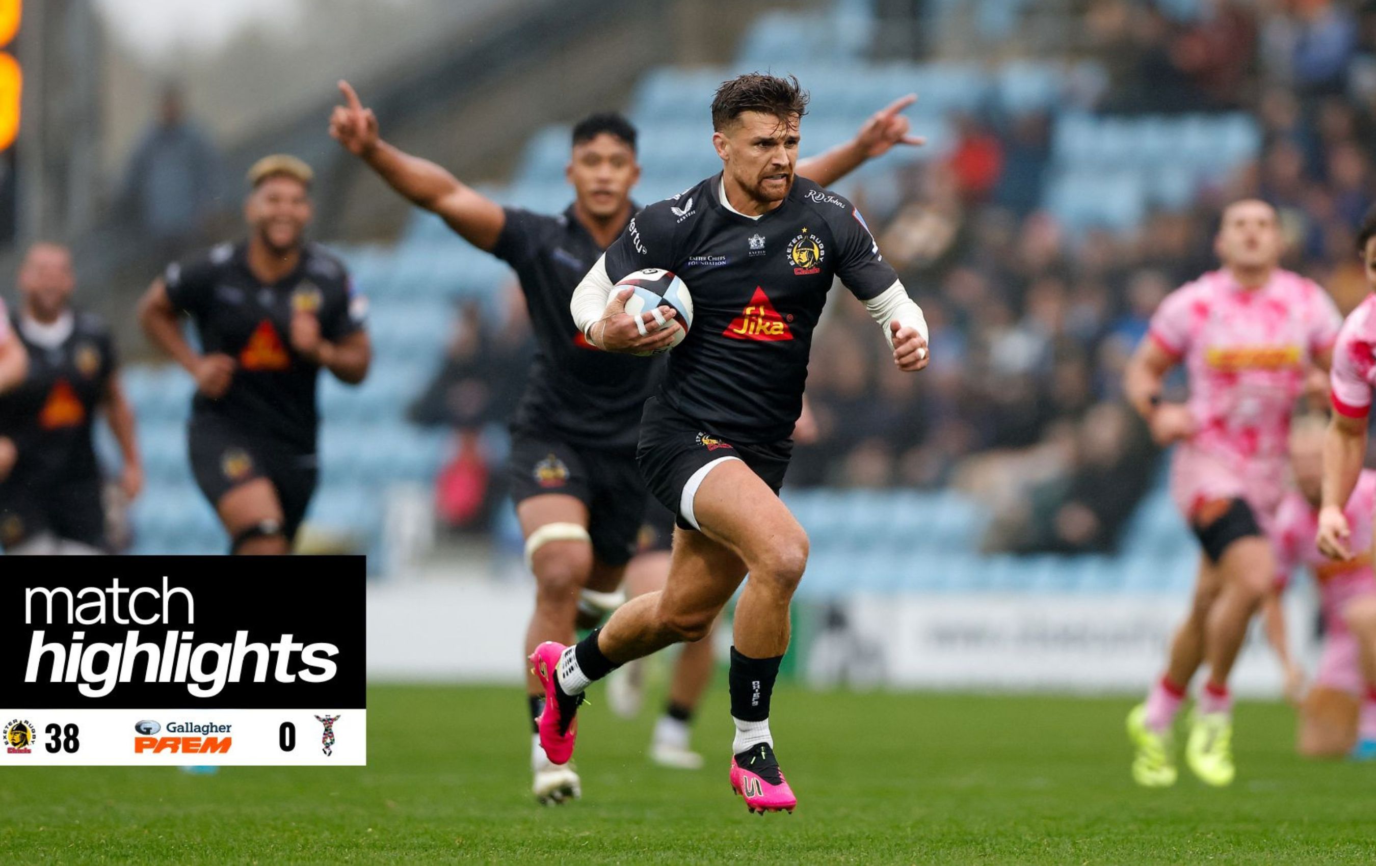 Match highlights | Exeter Chiefs v Harlequins - PREM R4