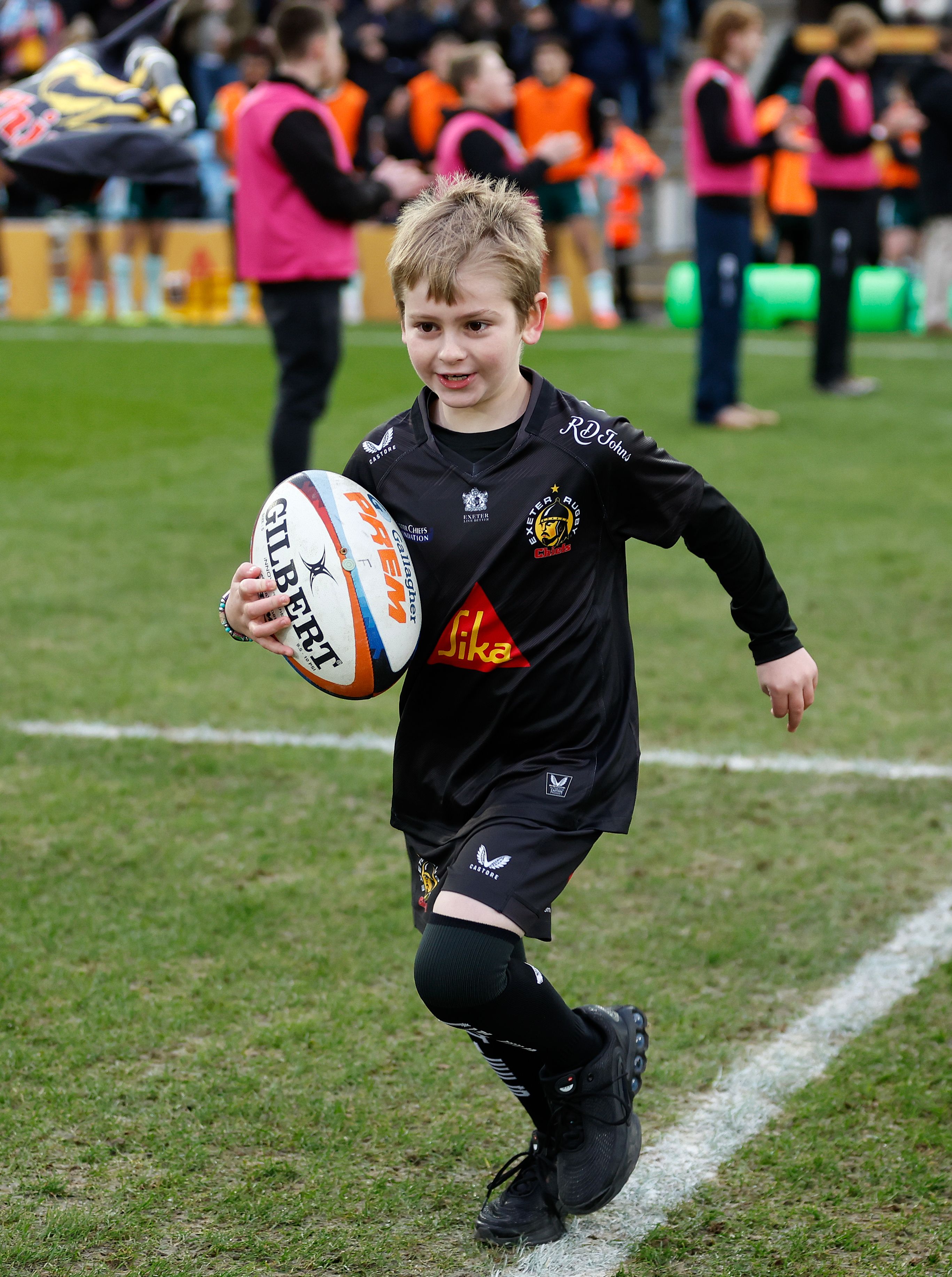 Kids enjoying Chiefs Match