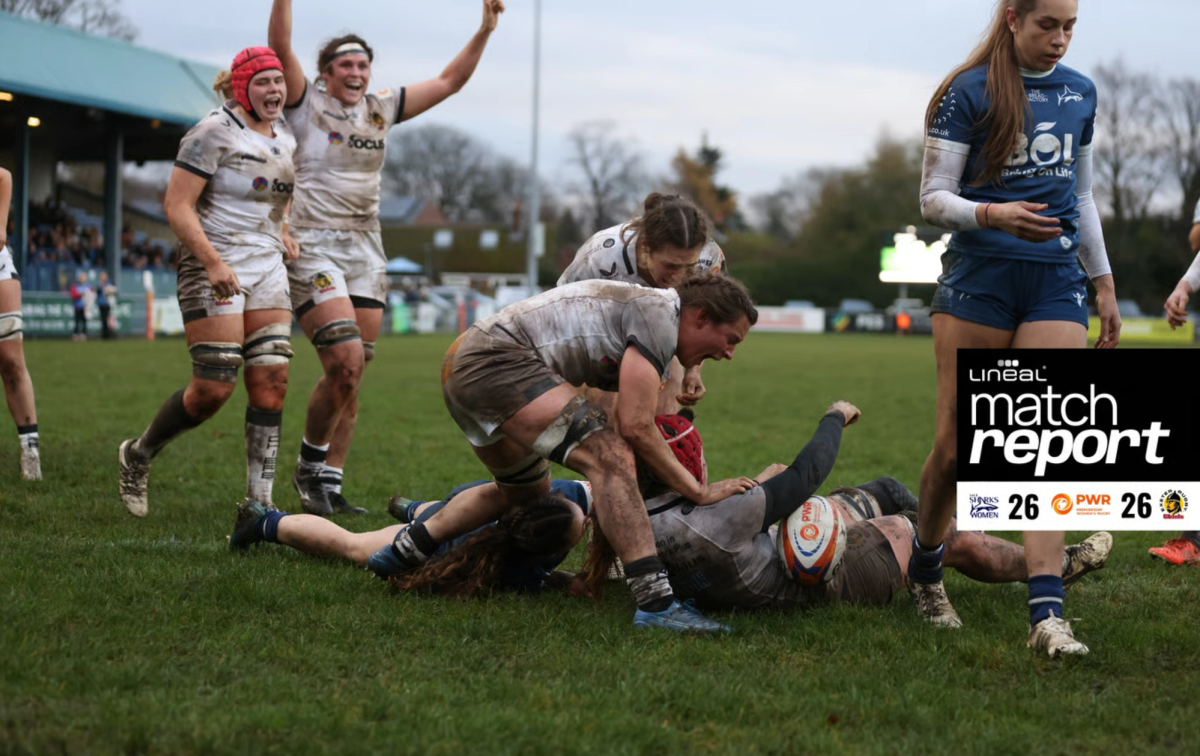Match report: Sale Sharks Women 26-26 Exeter Chiefs Women | Exeter ...