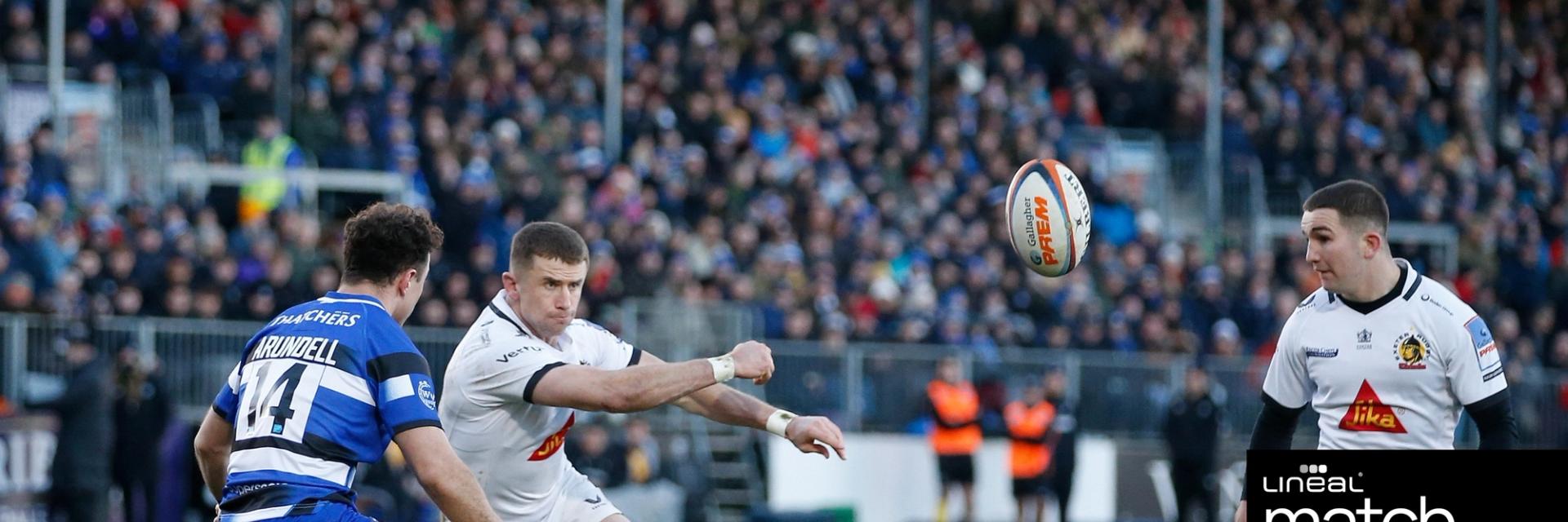 Harvey Skinner v Bath for match report graphic