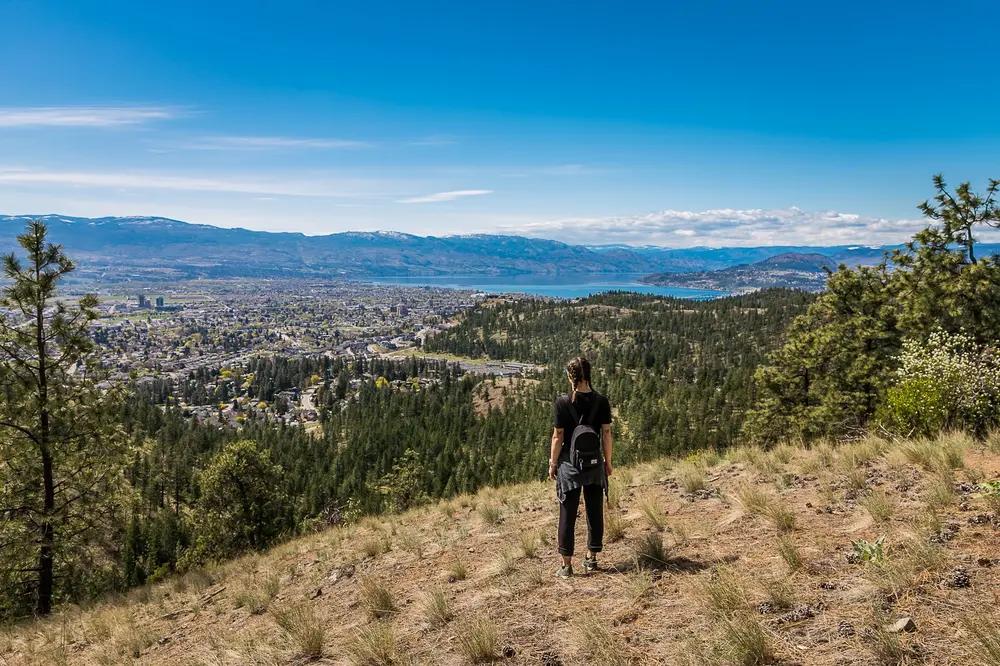 Knox Mountain Hiking Tour with Okanagan Views