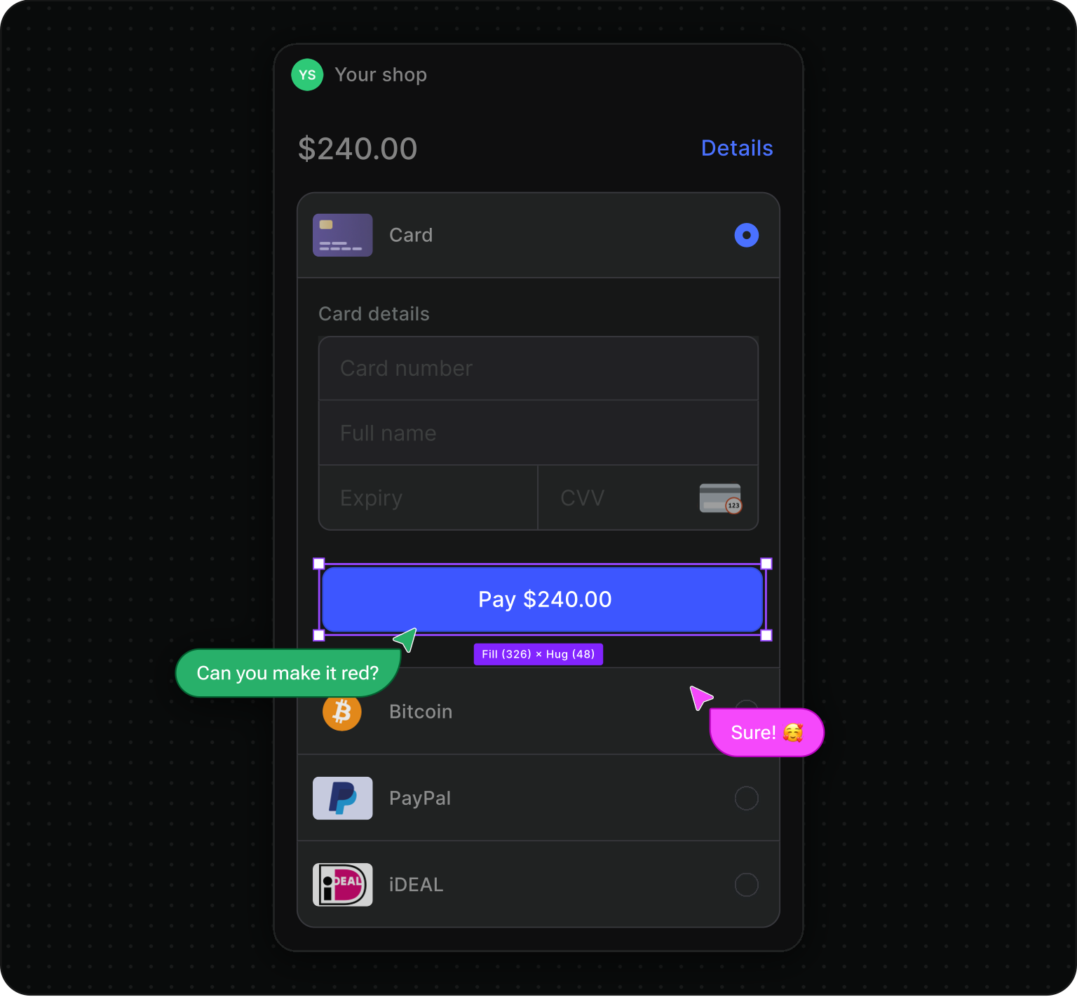 Collaboration while designing new theme