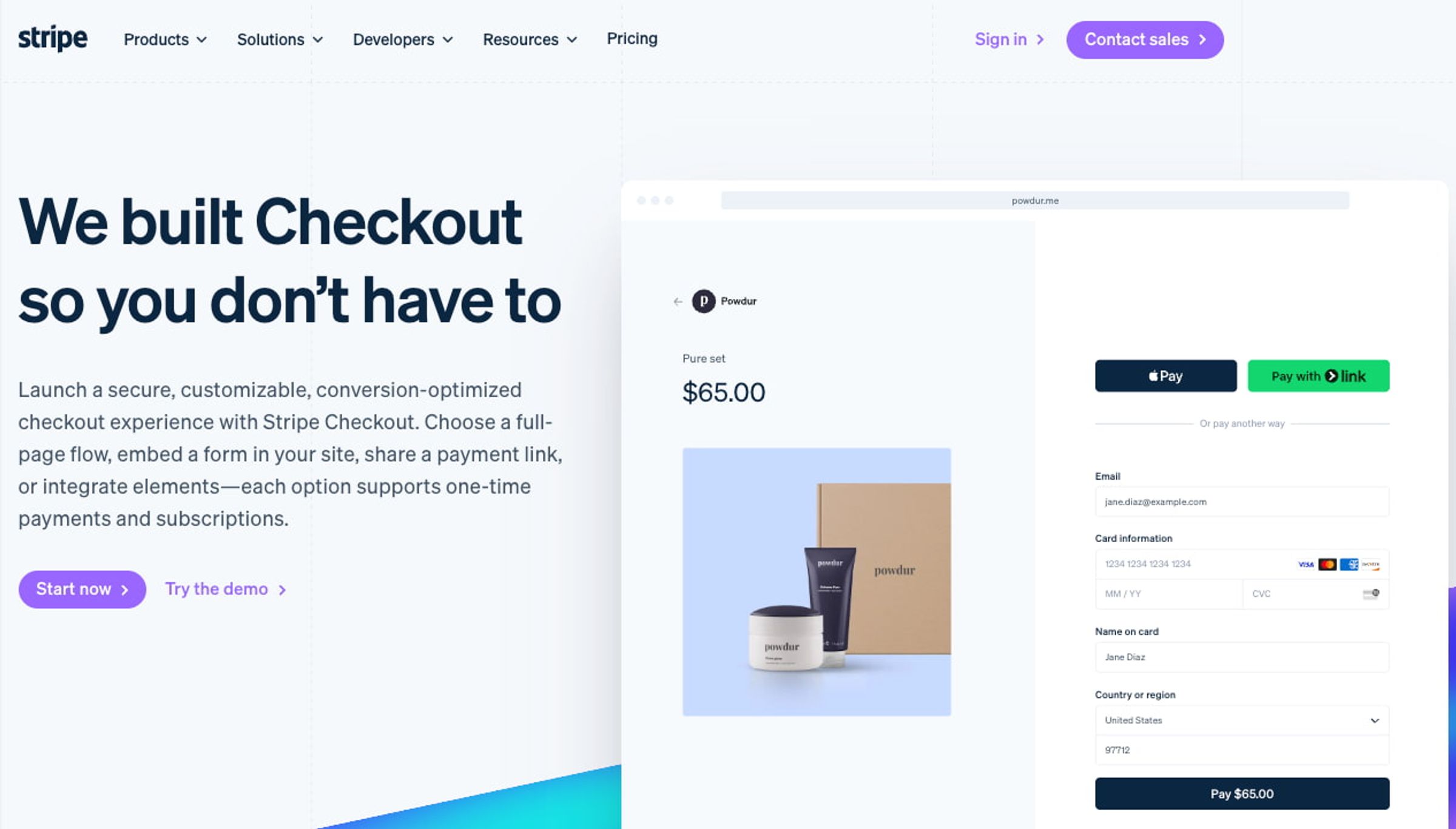 Stripe Checkout