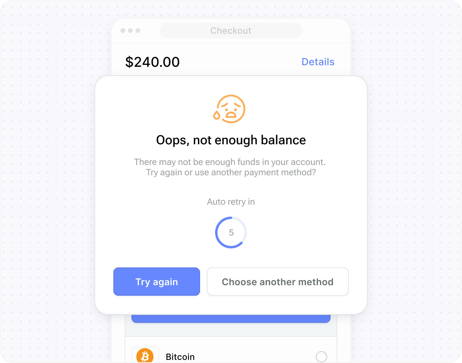 Checkout integration