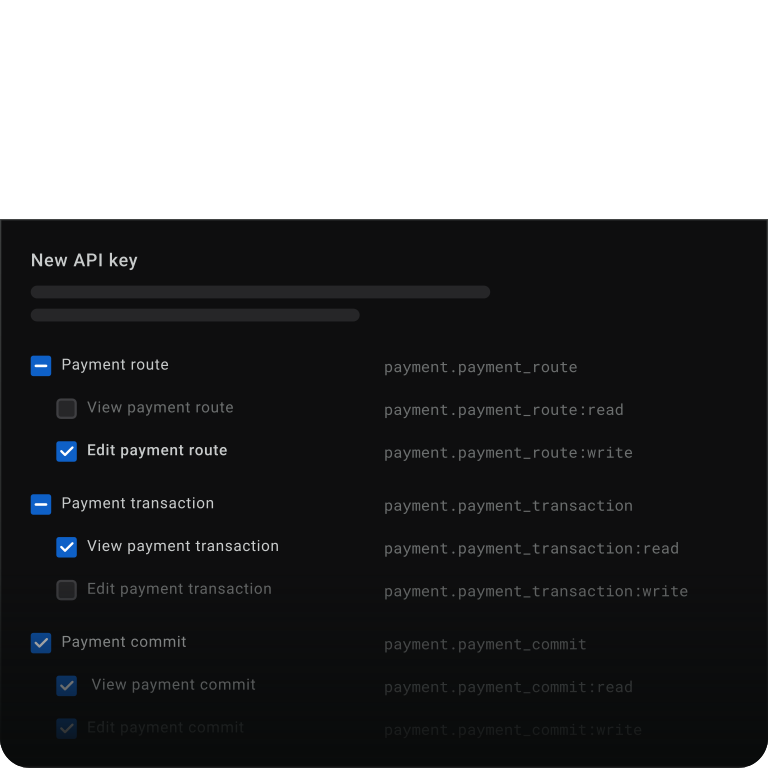 API interface example