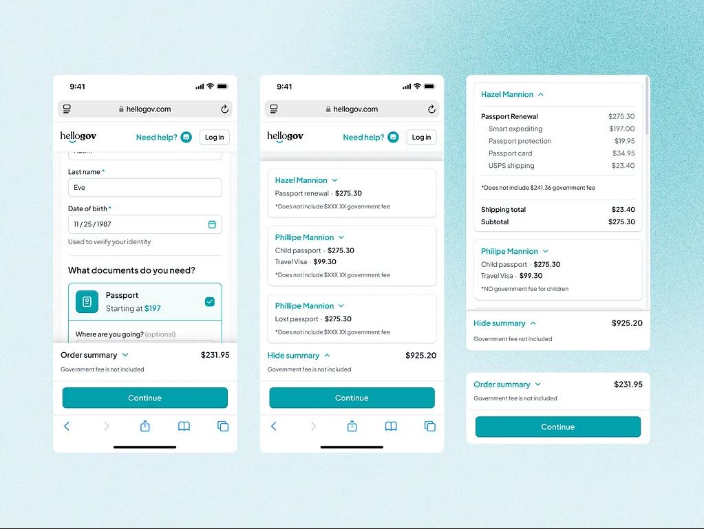 mobile checkout
