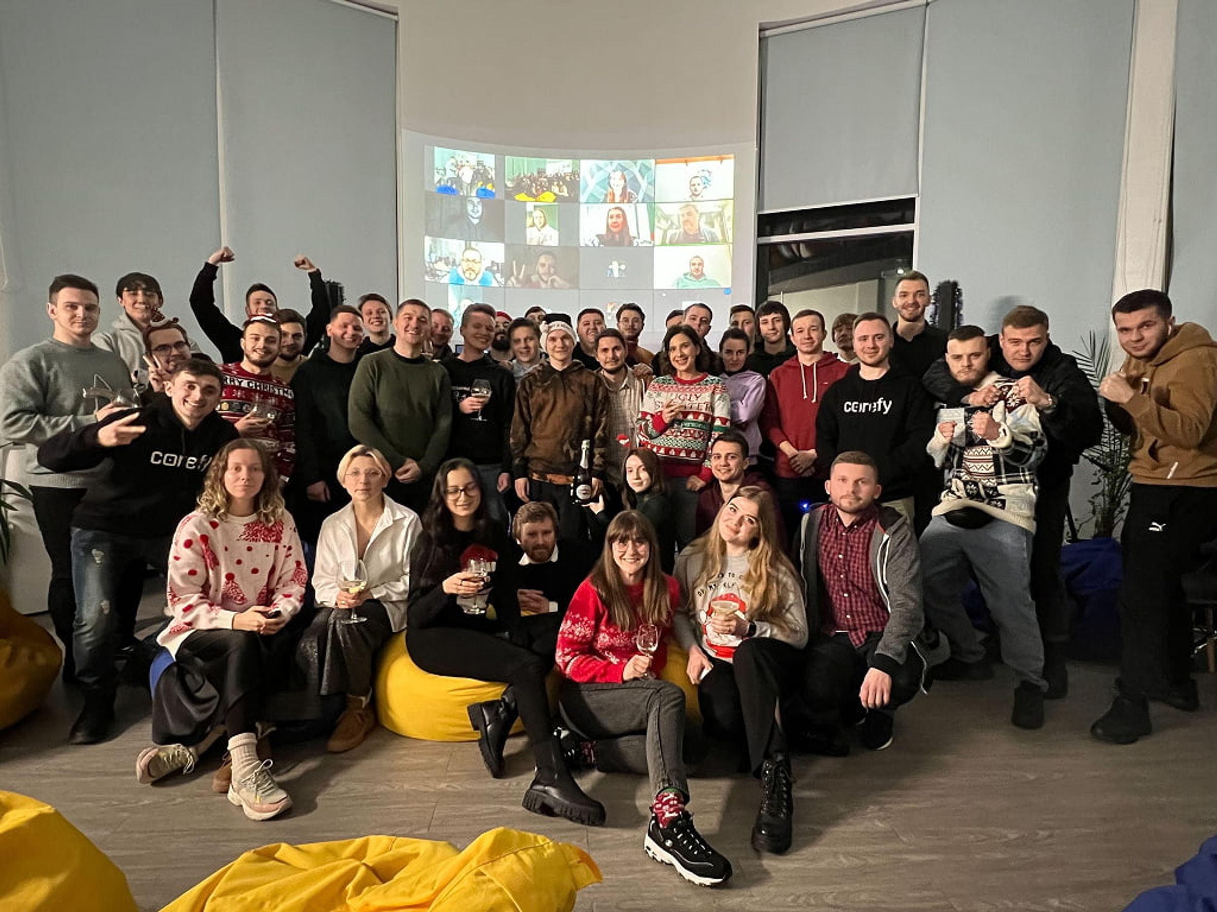 corefy new year gathering
