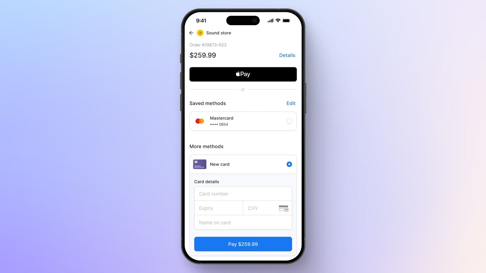mobile checkout