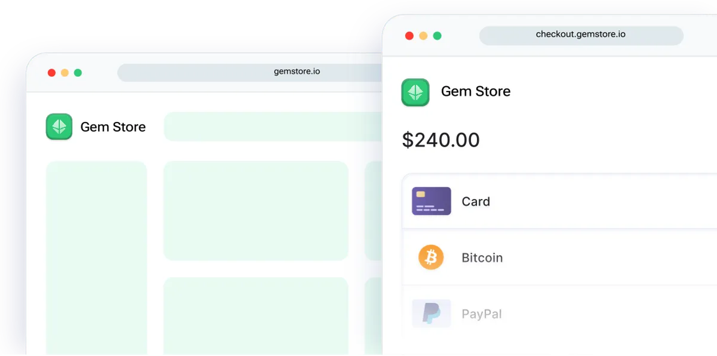 Hosted checkout