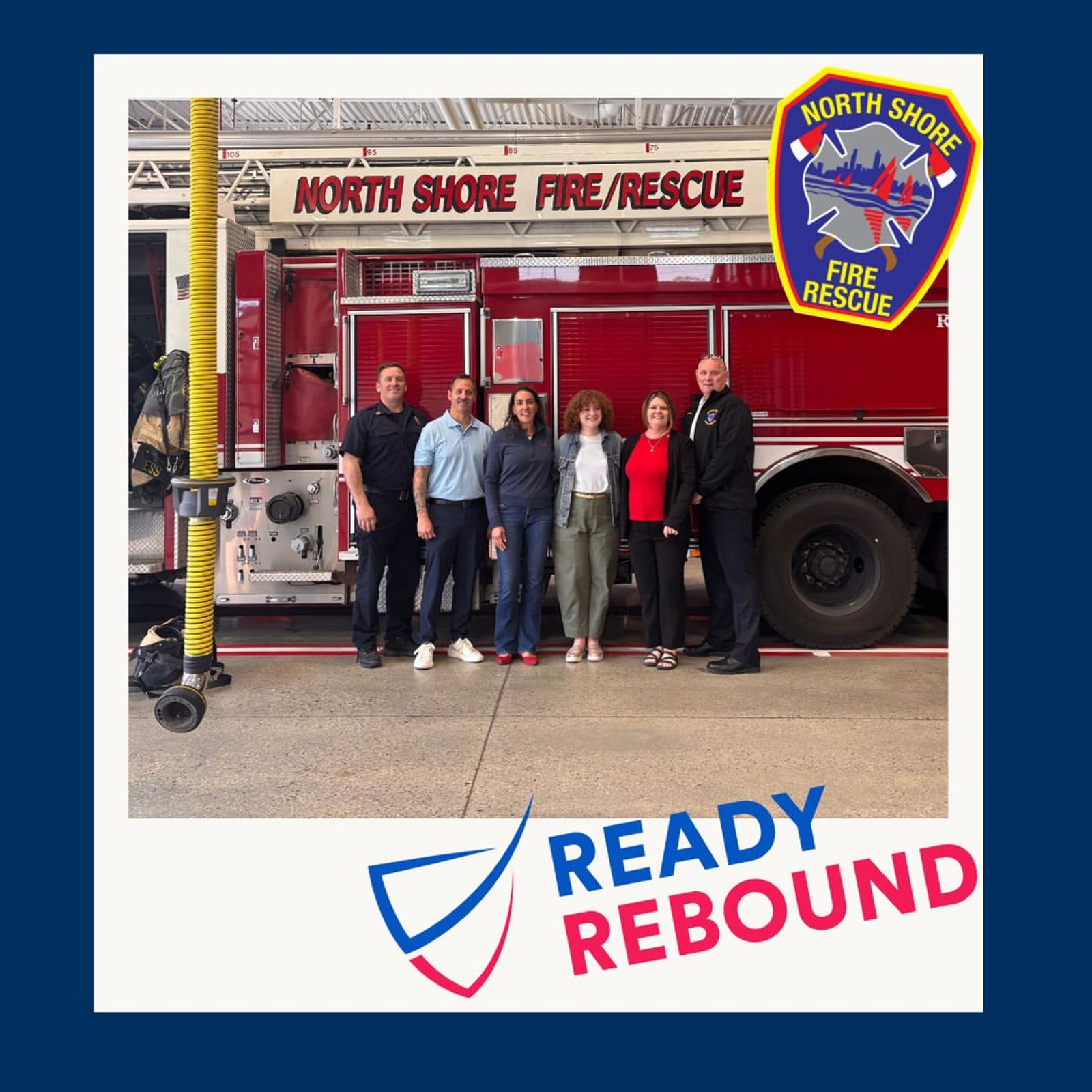 A snapshot of our time with @northshorefirerescue.
