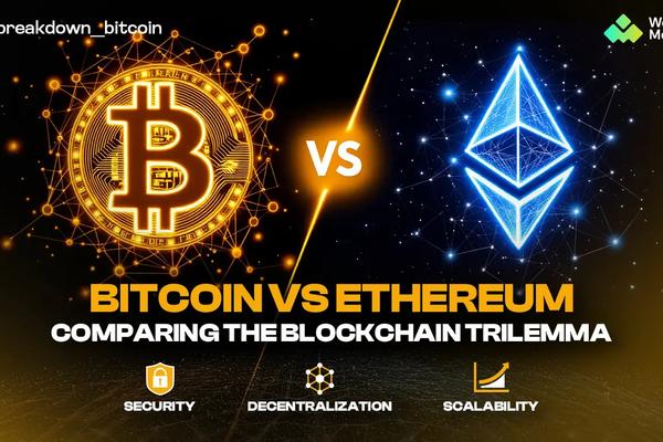 Bitcoin vs Ethereum and the Blockchain Trilemma