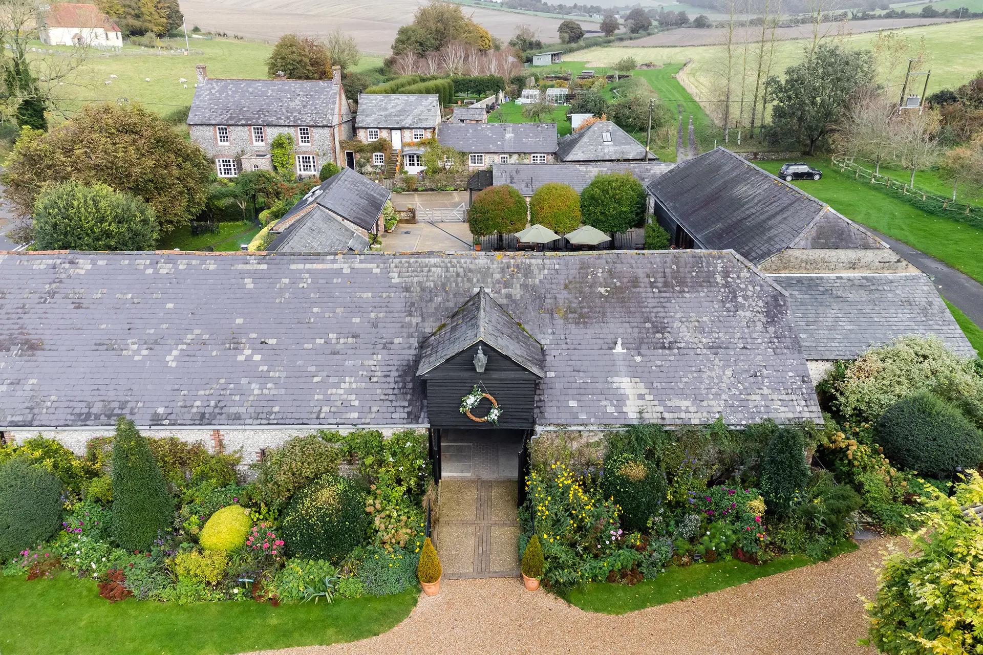 Upwaltham Barns event venue in Chichester, West Sussex
