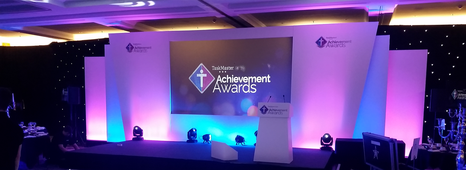 Stage, set and technical event production by Novum Live