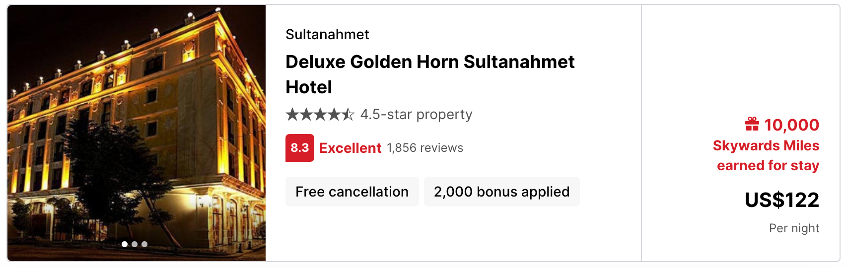 sample booking