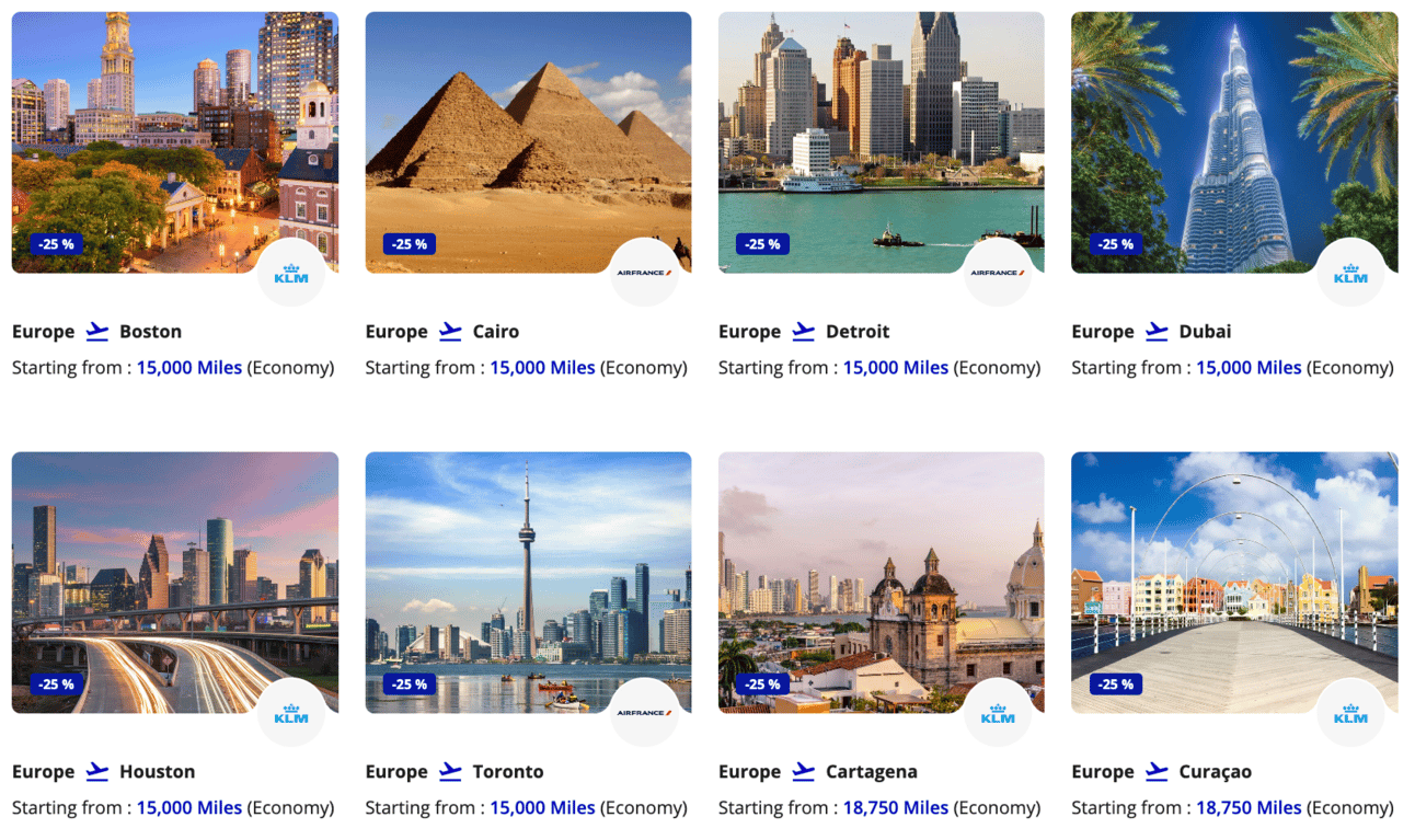 Flying Blue Promo Rewards August 2024