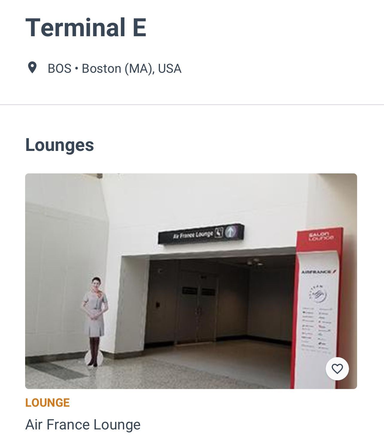 An example of an Air France business lounge that is accessible with Priority Pass