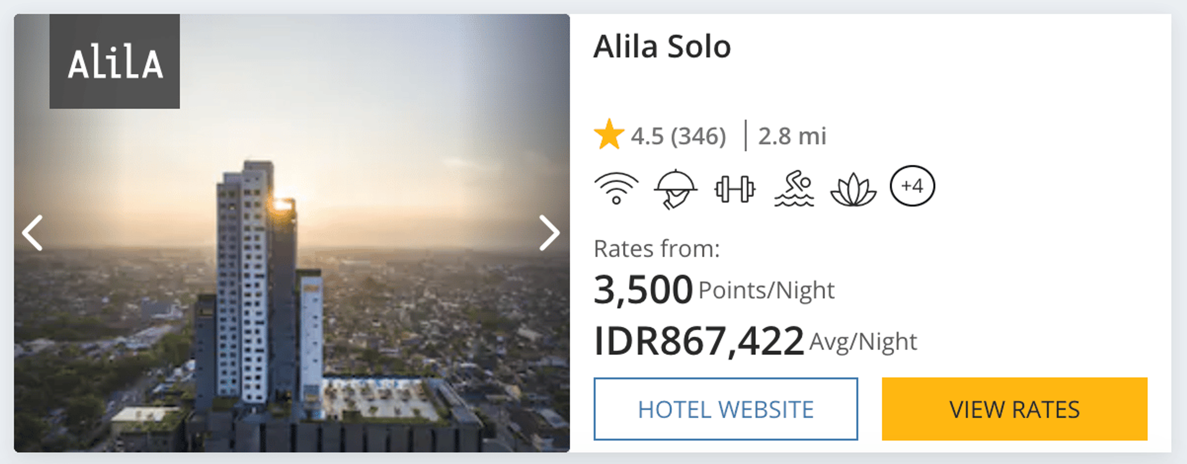 Alila Solo, a category 1 hotel