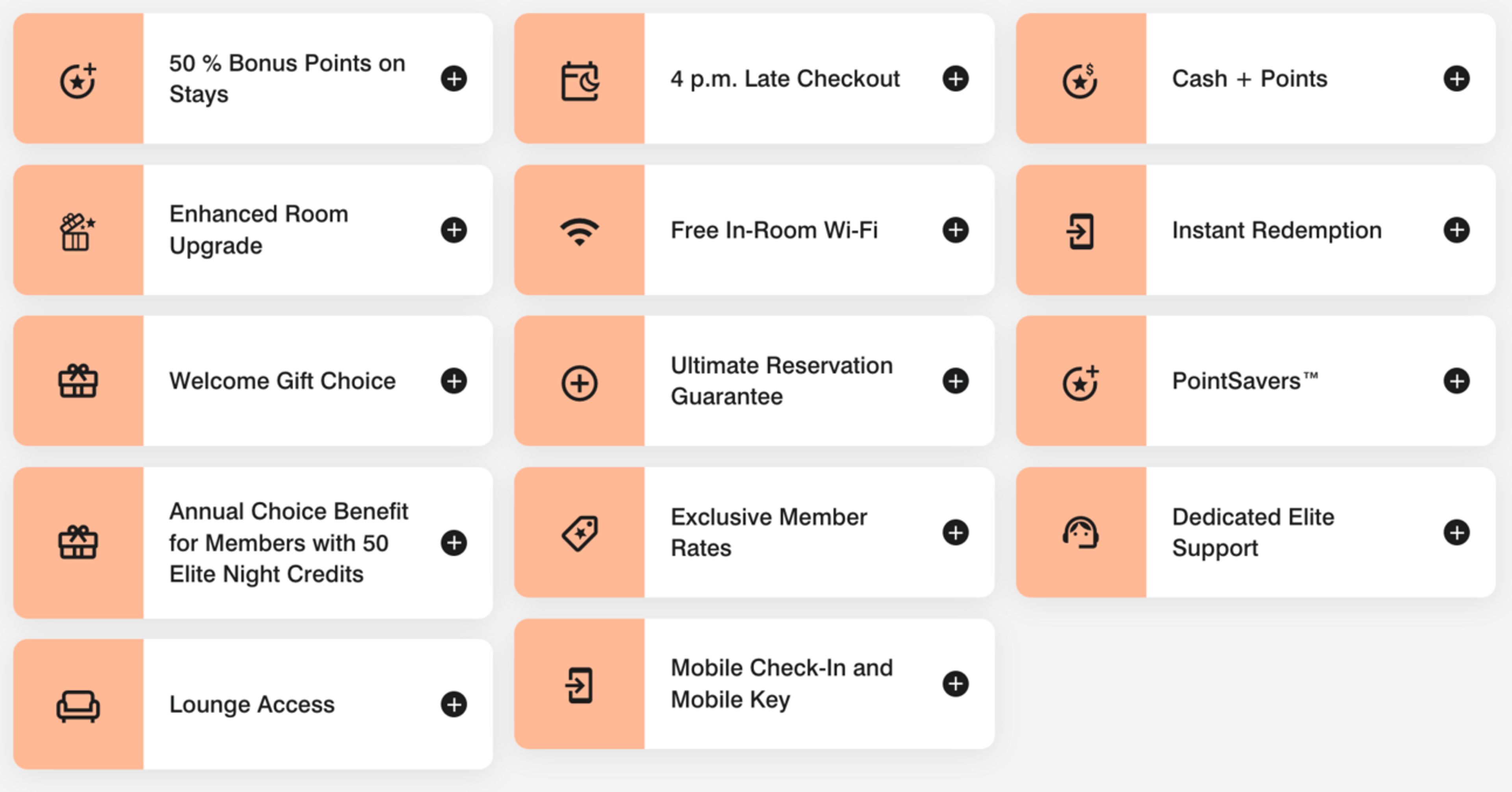Benefits of Marriott Platinum status