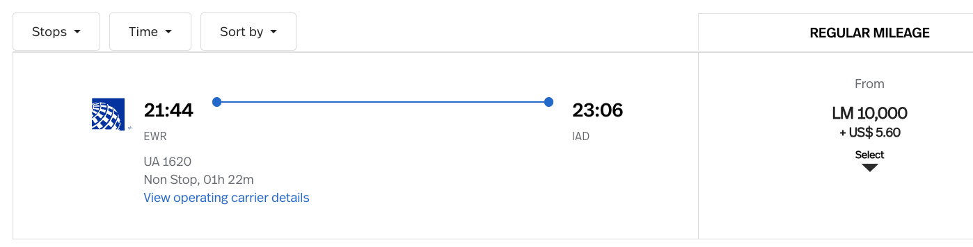 With the bonus, these flights would cost under 9,000 MR points