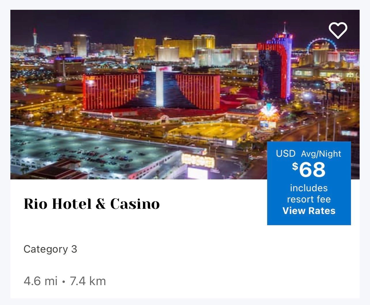 Hotel in Las Vegas for $28 (for Globalists)