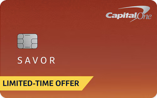 Capital One Savor Cash Rewards Credit Card card art