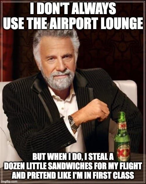 Airport Lounge meme