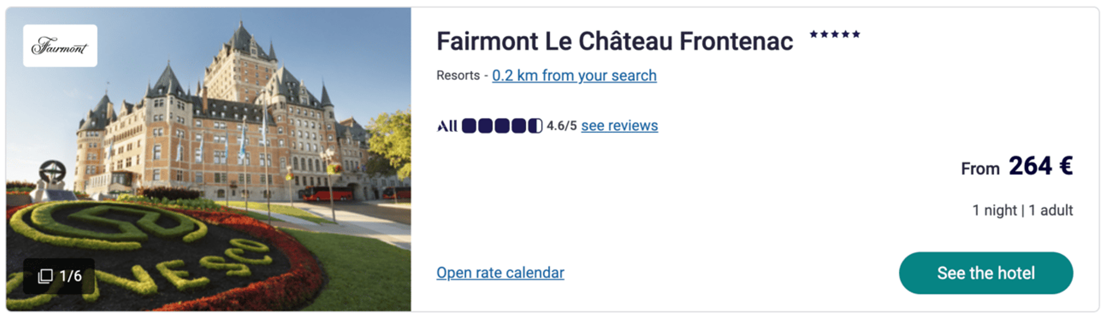 Fairmont Le Chateau Frontenac