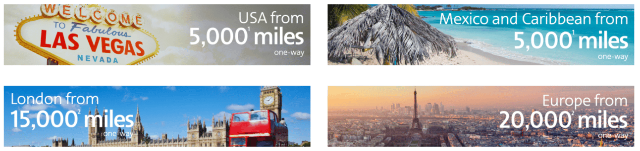 AA award sale region pricing