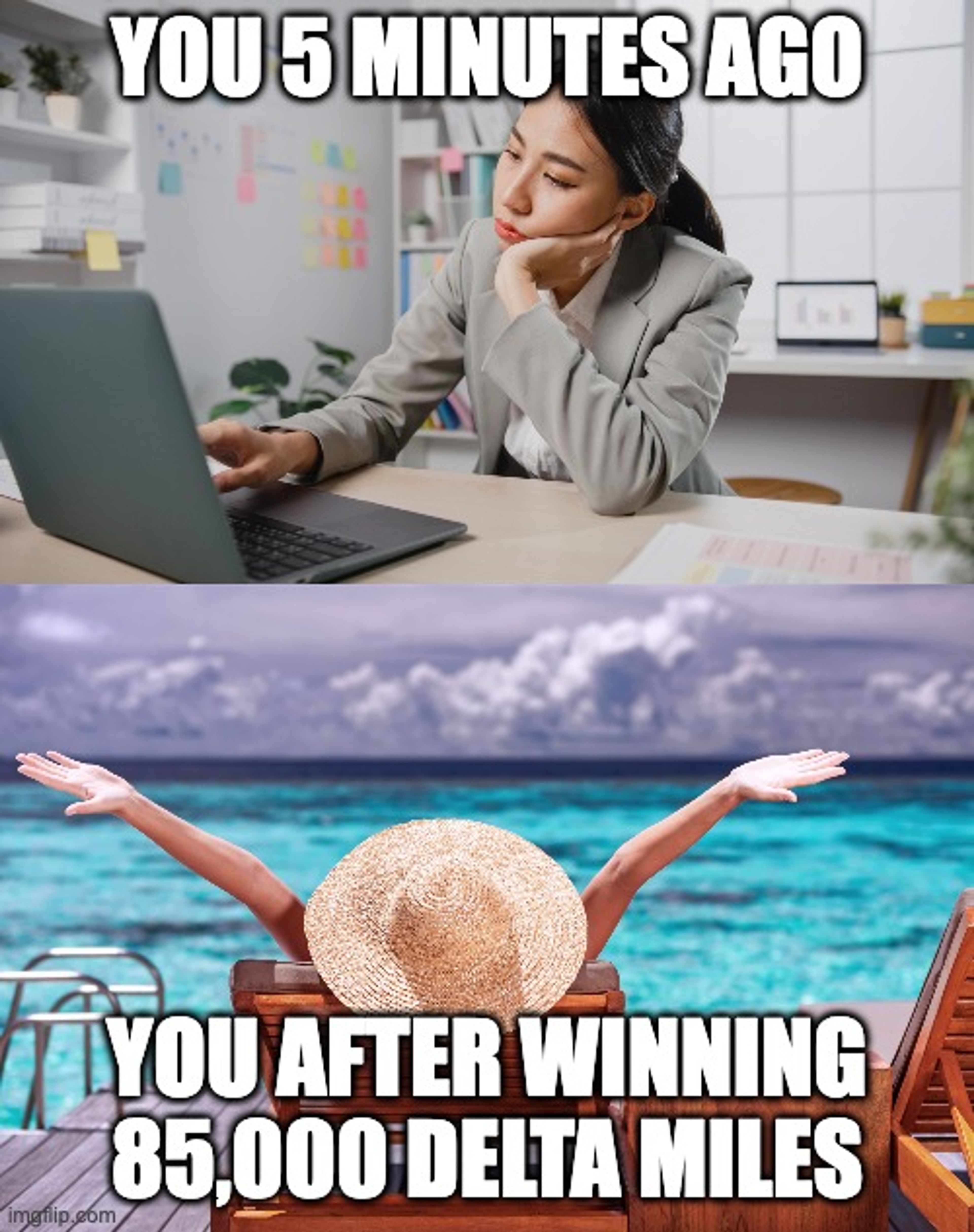 Delta winner meme