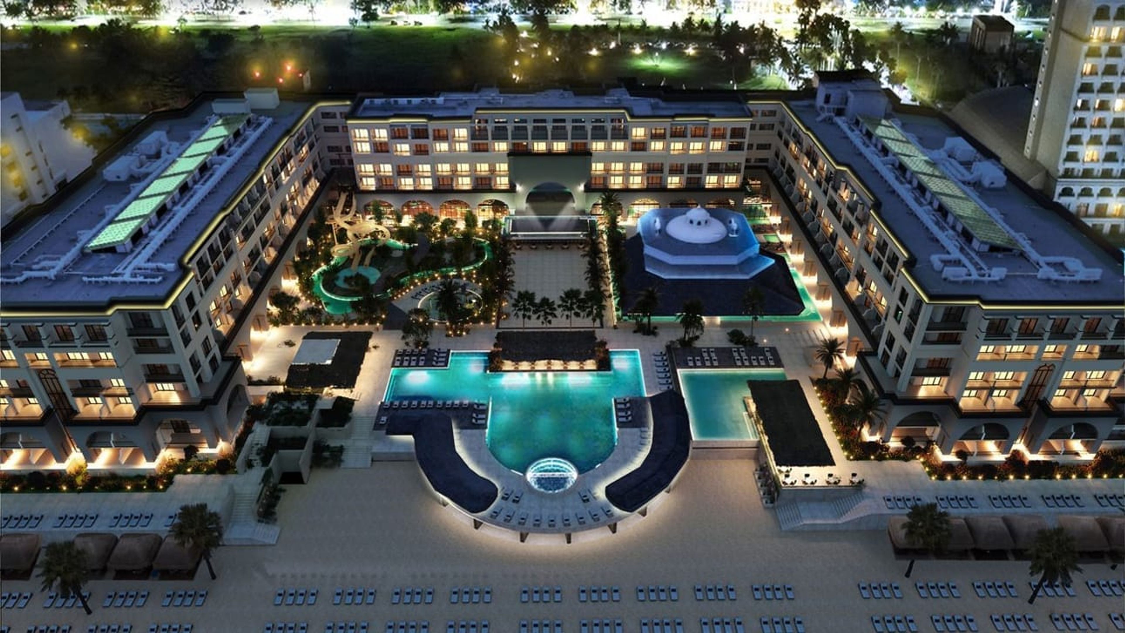 Overhead view