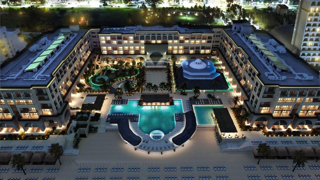 Overhead view