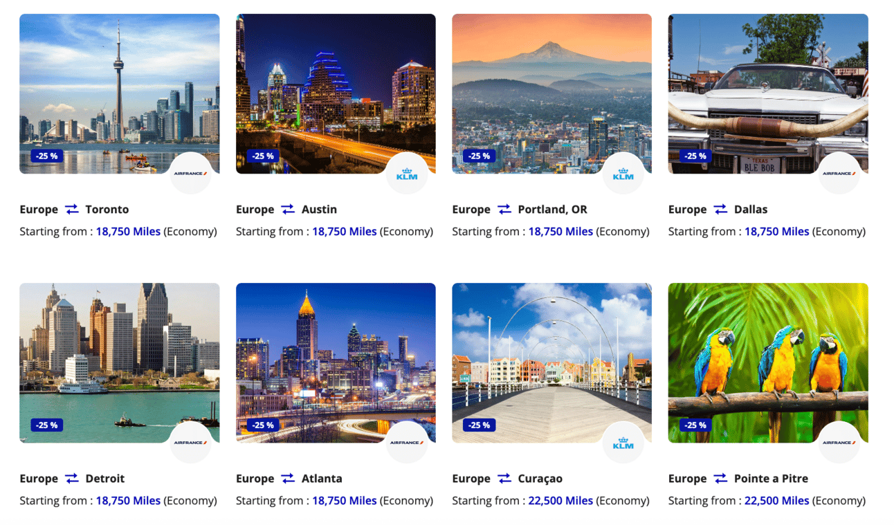 Flying Blue July Promo Rewards
