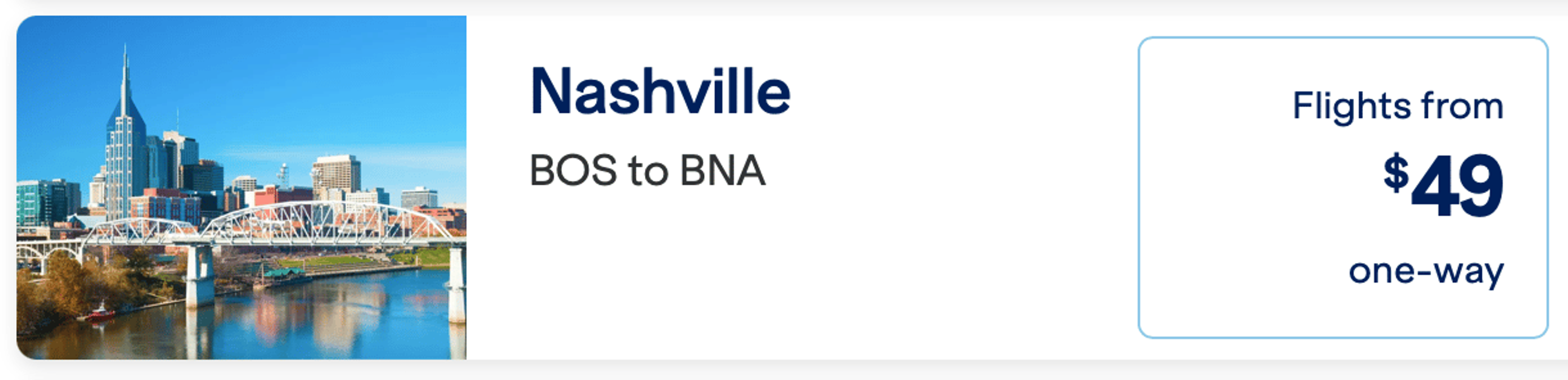 Jetblue itinerary