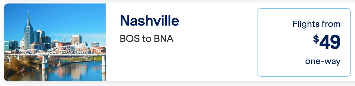 Jetblue itinerary