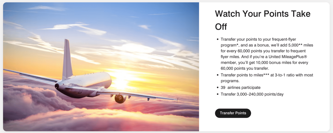 Convert Marriott Points to Airline miles