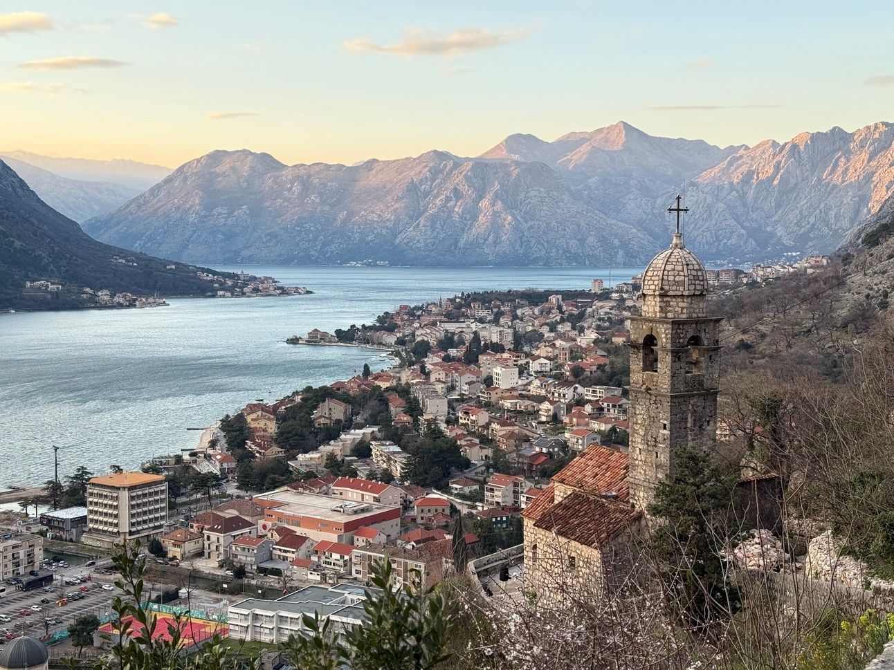 A view of Kotor from the "Ladder of Kotor"