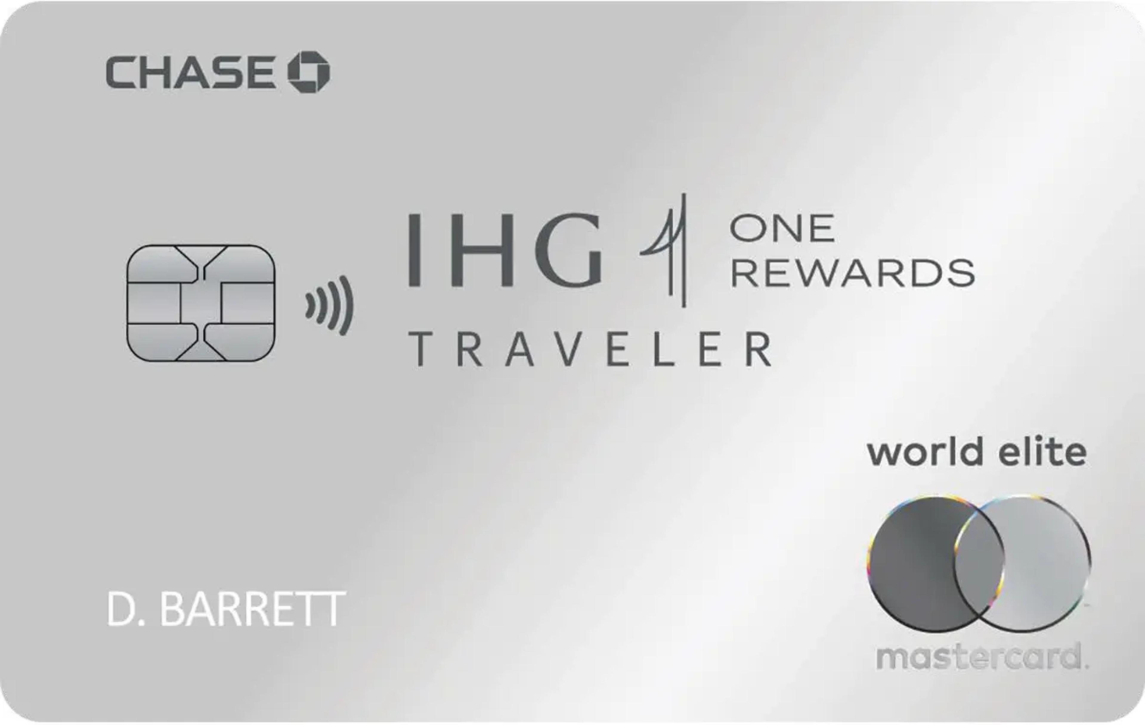 IHG One Rewards Traveler Credit Card card art