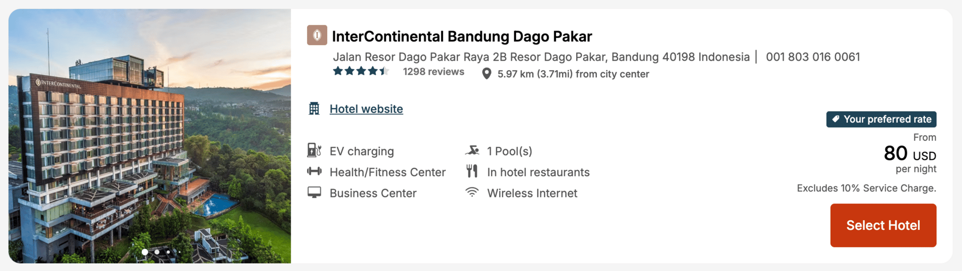 Intercontinental Bandung