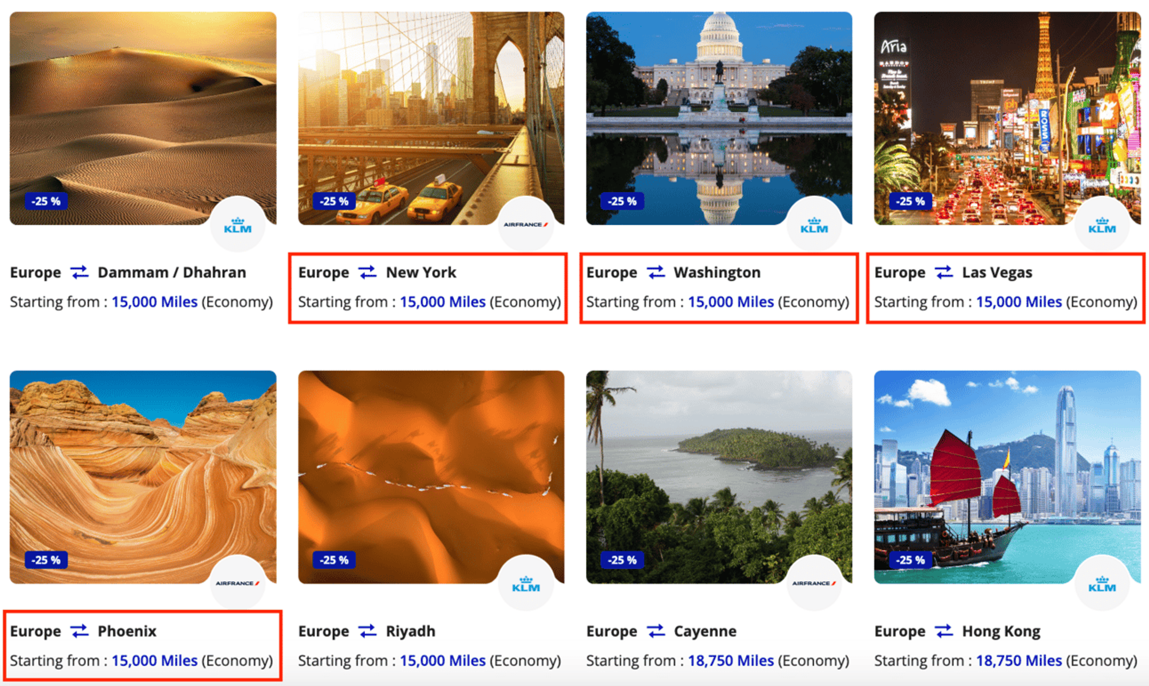 Flying Blue Promo Rewards (September 2024)