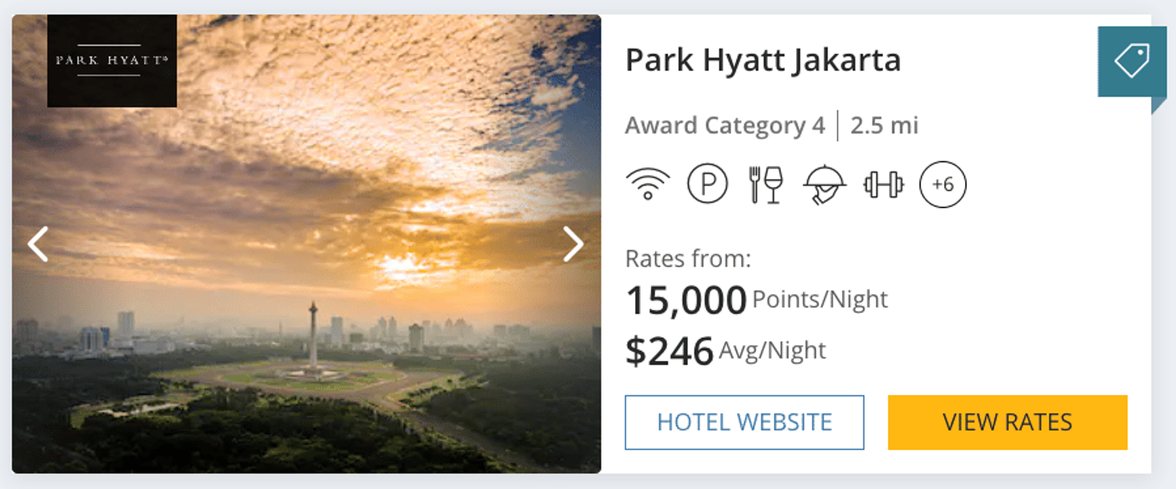 Park Hyatt Jakarta, a Category 4 hotel