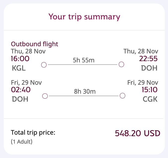Clicking through to the end of the booking process can result in a lower price than expected