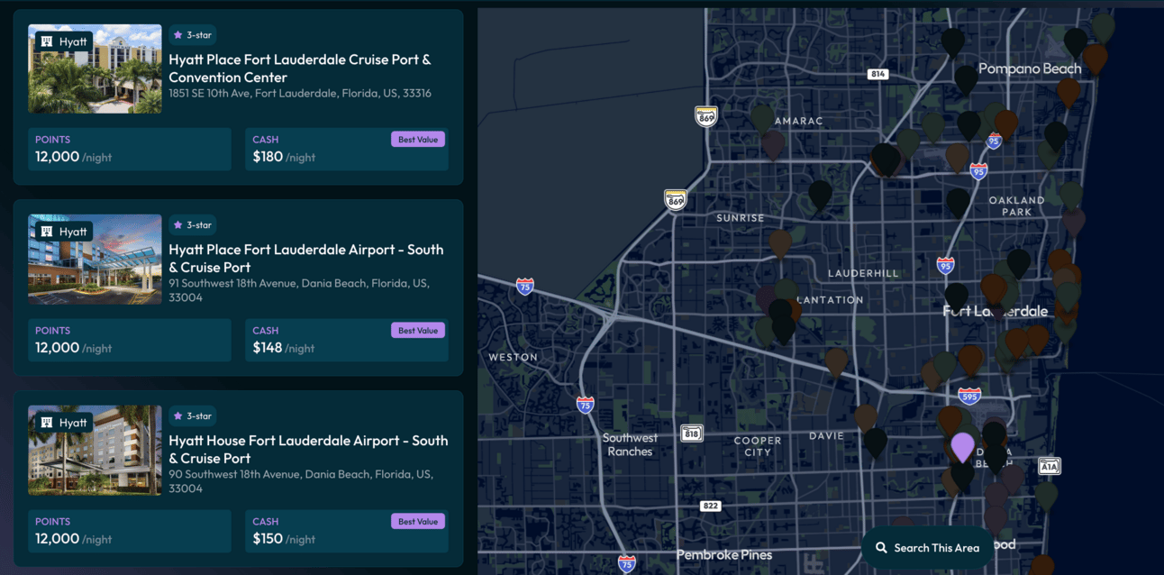 DDP hotel bookings