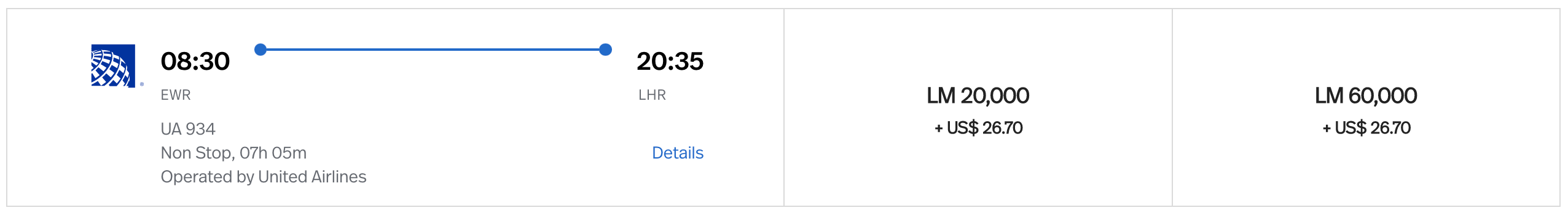 Sample booking