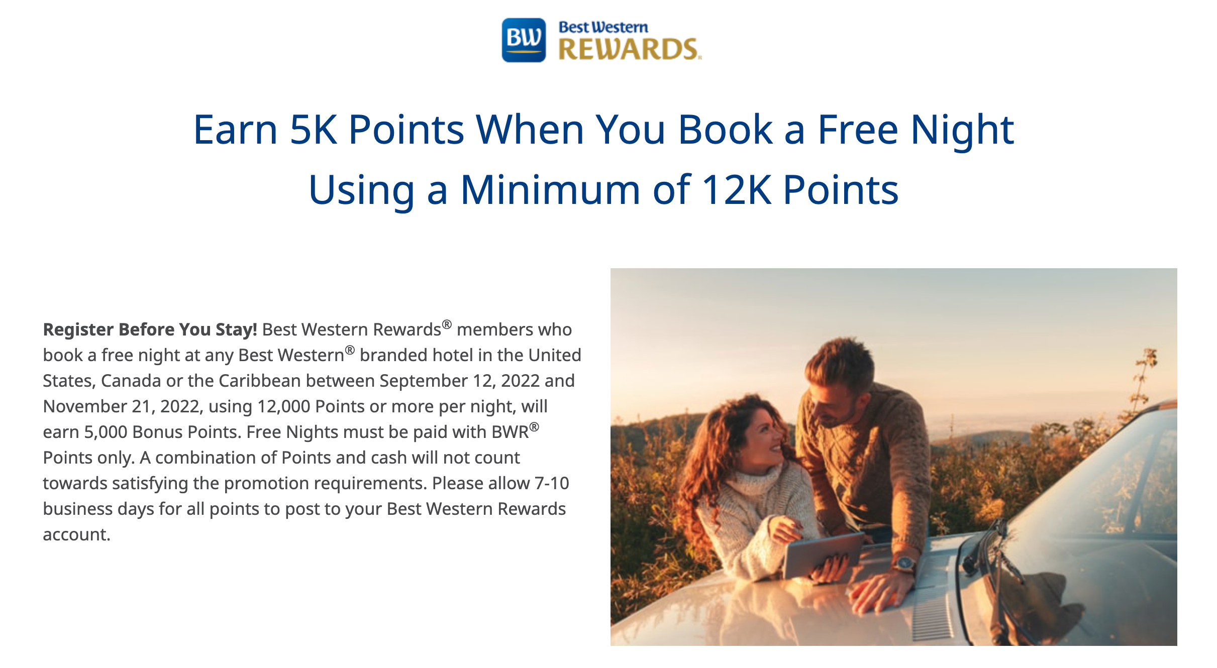 Best western promo