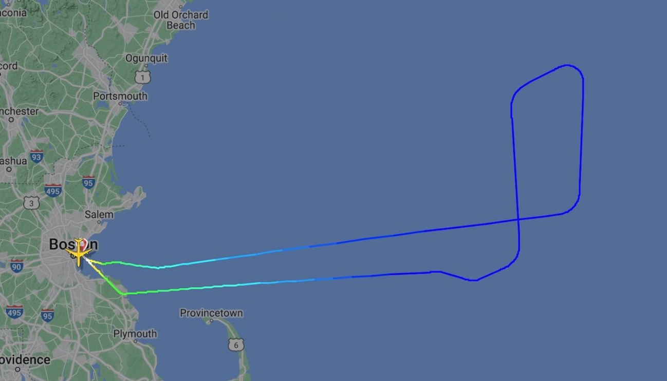 Boston flight diversion